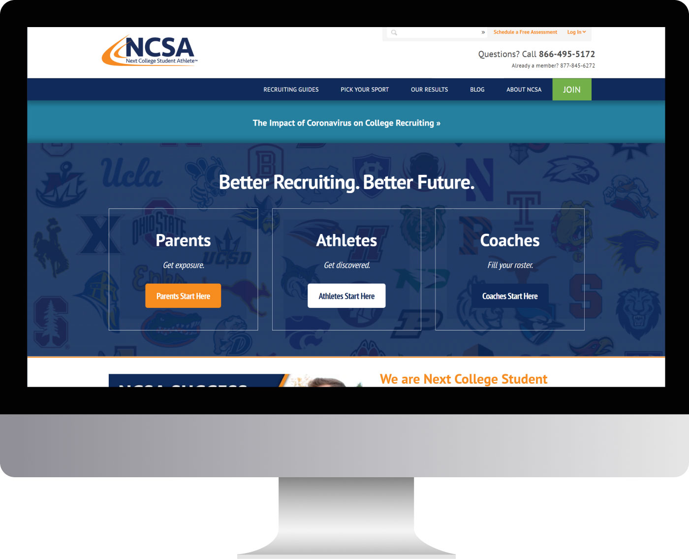 Greenbridge Consulting - NCSA screen